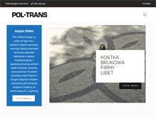 Tablet Screenshot of pol-trans.com.pl